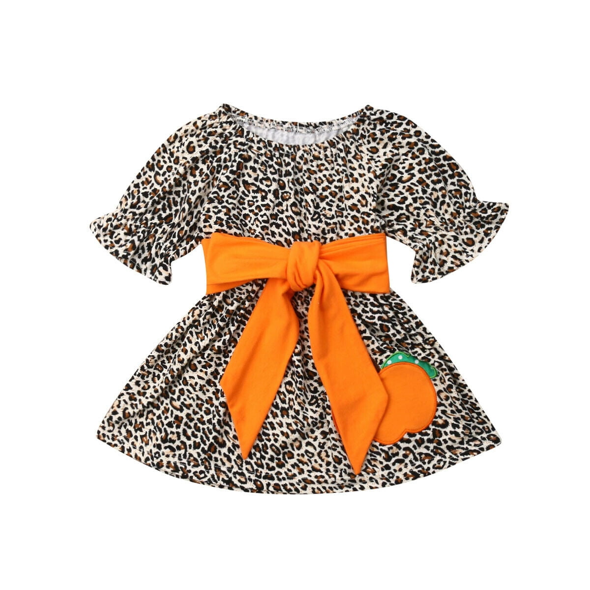 baby leopard dress