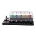 thumbnail image 4 of Con Soporte de Caja de Cuchilla de 10 Con Kit de Luz de Advertencia LED para Automóviles Marinos de Botes de Automóvil 12V 24V, 4 of 6