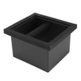 thumbnail image 3 of Coffee Ground Knock Box, Rubber PTFE Steel Knock Residue Box Easy Cleaning Bottomless Square  For Kitchen, 3 of 8