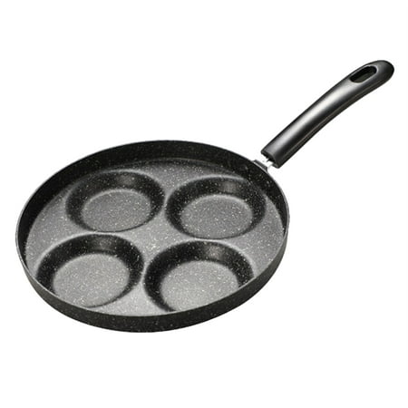 

Famure Omelette Pan Mini Non-Stick Four-Hole Flat Frying Pan for Breakfast Egg Pancake