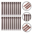 thumbnail image 1 of SOPOTUTU Plastic Stake 20Pcs Dark Brown with Durable and Holding Power for Snow, 1 of 8