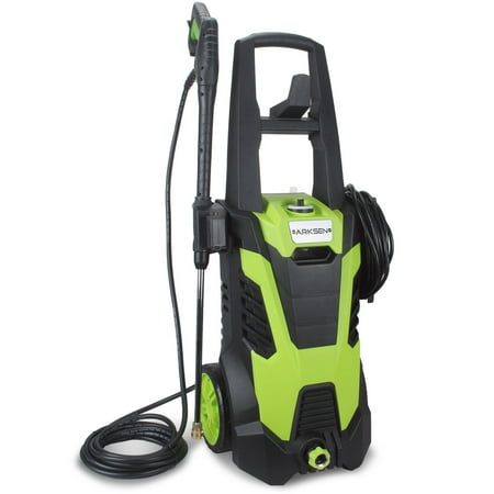 GHP 3000 PSI Burst 14.5 Amp Electric Pressure Washer with 5 Nozzle Adapters &