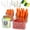Clear, 2S+2L, variant on 2026 New Crystal Clear Freezer Storage Bins, Stackable Clear Plastic Organizer Containers for Freezer and Fridge, Durable Food Storage for Kitchen Organization