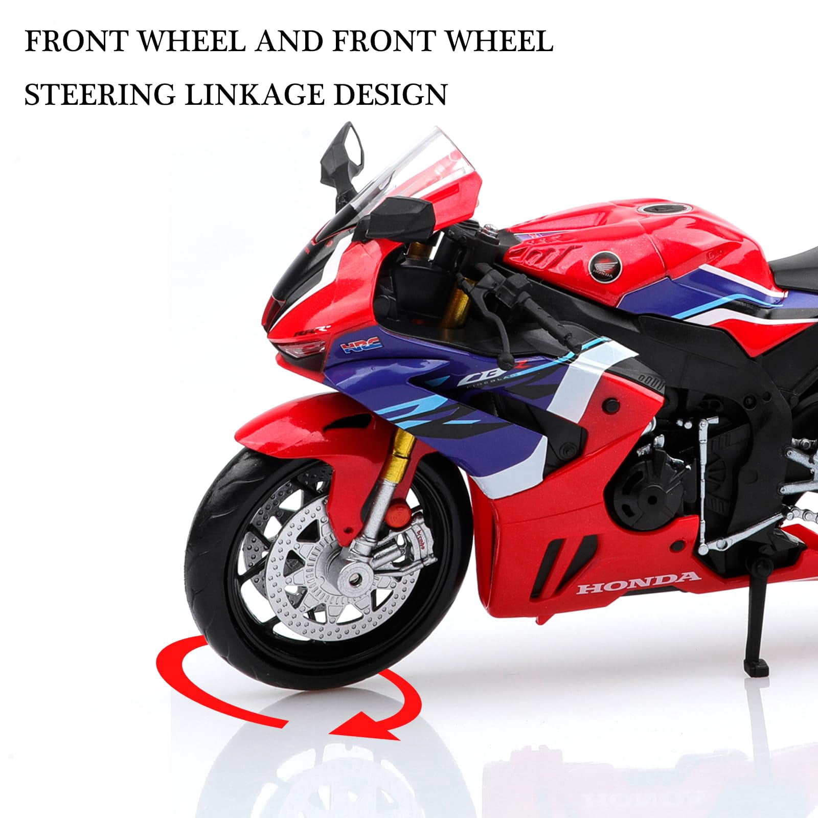 CHUNYAN 1/12 Scale Honda CBR 1000RR Diecast Toy Motorcycles,Honda Motorcycle Model,CBR1000RR Motorcycle Toy Gifts for Boys Girls