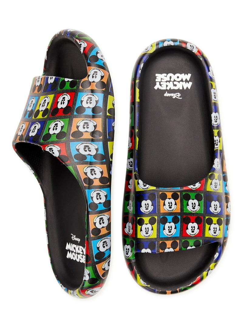 GroundUp Men\'s Mickey Mouse Slides Size 13/14 Ground Up | Shoes | Groundup Mens Mickey Mouse Slides Size  main image 4