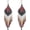 black, variant on Handmade Long Bohemian Statement Native Seed Beaded Big Exaggerate Fringe Drop Dangle Tassel Penadnt Earrings Friendship Festival Jewelry for Women