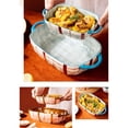 thumbnail image 3 of 560ML Large Capacity Ceramic Baking Dish Home Baking Baking Rice Bowl Salad Bowl Soup Plate, 3 of 4