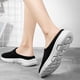 thumbnail image 4 of Sandalias de mujer transpirables con superficie de media red, zapatillas casuales para perezosos, zapatos para caminar huecos Wmkox8yii  shjk7030, 4 of 9