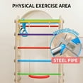 HOMMOW Indoor Playground Jungle Gym, 9 in 1 Kids Indoor Playground HOMMOW Indoor Playground Jungle Gym, 9 in 1 Kids Indoor Playground