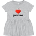 thumbnail image 3 of Inktastic I Love Grandma Girls Baby Dress, 3 of 5