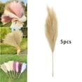 thumbnail image 3 of Artificial Pampas Grass Faux Bulrush Tall Reed Grass for Wedding Outdoor , light brown, 3 of 8