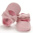 thumbnail image 7 of Hipattires Shoes for Preemie Pink Solid Girls Shoes Easy on, 7 of 7
