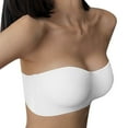 thumbnail image 3 of Sngxgn Women's Comfort Wireless, Comfort Full-Coverage Bra(White,32), 3 of 6