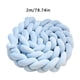 thumbnail image 2 of Protector de cama de bebé nudo parachoques de cuna para bebé recién nacido cama protectora PP almohada cojín 2 metros Monstrate HA9218-03B, 2 of 7