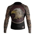 thumbnail image 2 of Men's Eagle Warrior Rash Guard MMA BJJ Black X-Large, 2 of 3