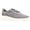 Gray, variant on Women's Hush Puppies Makenna Lace Up Sneaker Grey Multi Heathered Mesh 9 M