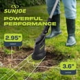 thumbnail image 4 of Sun Joe 24V Cordless Claw Tiller and Cultivator, Battery Powered Garden and Yard Soil Tool, 4 of 6
