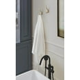 thumbnail image 2 of Amerock Granlyn Transitional Double Prong Champagne Bronze Wall Hook, 2 of 9