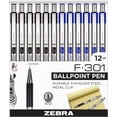 thumbnail image 1 of Bolígrafo retráctil Zebra F-301 punta fina 0.7 mm, 1 of 8