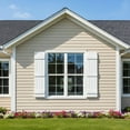 thumbnail image 6 of YYAo Plantation Shutters with Premium Board and Batten, Shutter with Three Horizontal Rails and Easy Mount for Farmhouse, Home Office, Living Room, Bedroom, White(14"*59"), 6 of 7
