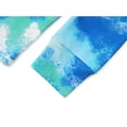 thumbnail image 4 of Beezizac Little Big Boys Pajamas Tie Dye Blue & Green 2-Piece Snug-fit Long Sleeves Soft PJ Set Toddler Kid Size 8, 4 of 7