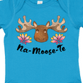 thumbnail image 4 of Inktastic Na-Moose-Te Cute Moose Greeting Boys or Girls Baby Bodysuit, 4 of 5