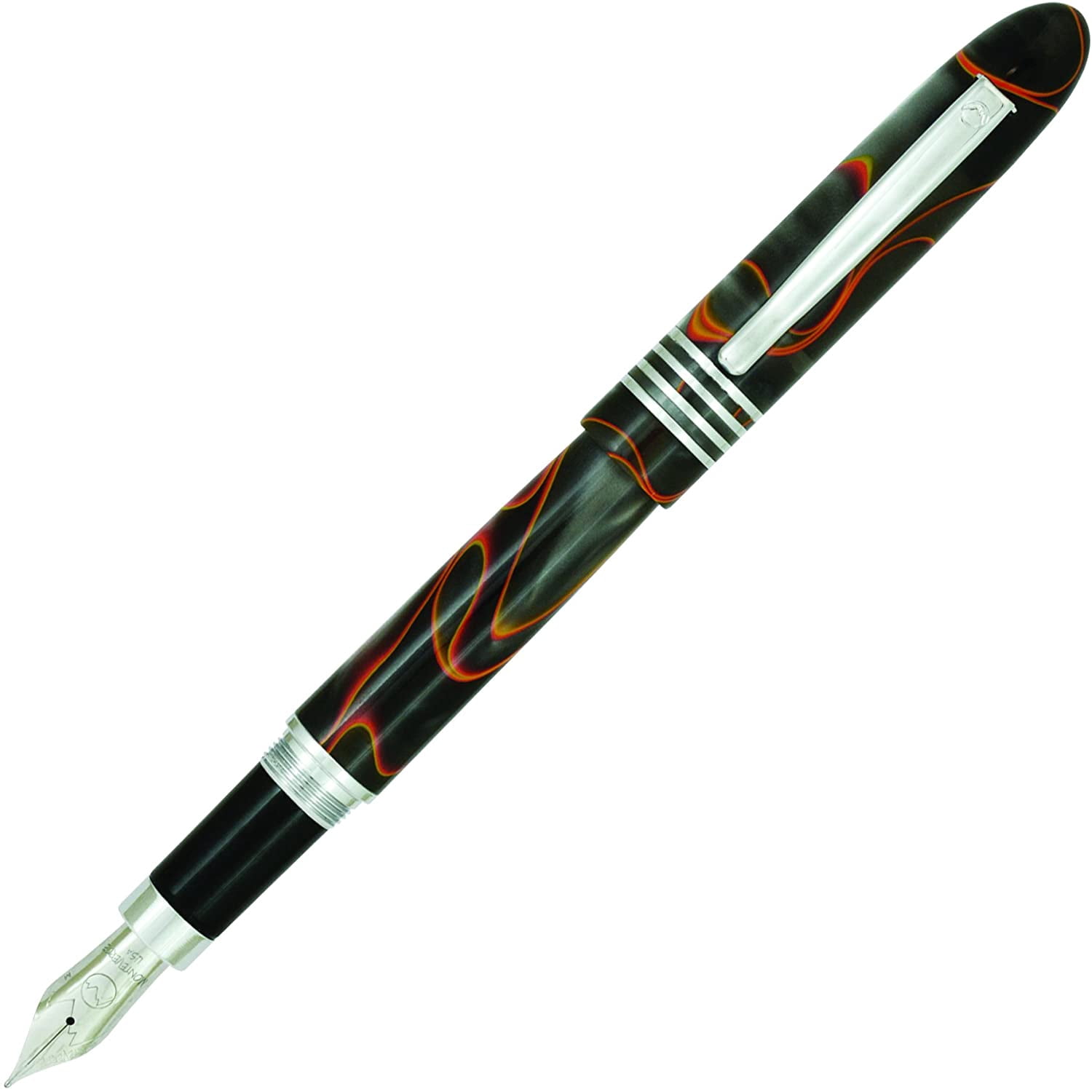 Monteverde Mountains Of The World Fountain Pen - Mount Vesuvio Black Ink, Fine Nib 3 thumbnail image
