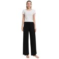 thumbnail image 2 of Baywell High Waist Hanging Modal Loose Large Size Thin Wide Leg Pants Women's Summer, Everything with Pants Drop Feeling Casual Straight Leg Pants, 2 of 9
