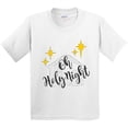 thumbnail image 3 of Inktastic Oh Holy Night Christmas Nativity with Yellow Stars Youth T-Shirt, 3 of 5