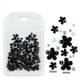 thumbnail image 1 of Bolsa de joyería con flores de cinco pétalos para decoración de uñas Joyería de flores acrílicas blancas y rosas con cuentas de oro y plata Flor de resina, 1 of 6