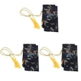 thumbnail image 1 of 3piezas 135cm Dragon Y Phoenix Katana Samurai Sword Bag Tissu Negro, 1 of 5