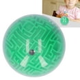 thumbnail image 4 of Maze Toy, Plastic Compact Size Portable Maze Ball Toy, For Children Kids Playing Home Green,Orange,Red, 4 of 8
