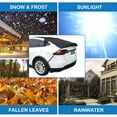 thumbnail image 5 of Car Rear Windshield Snow Ice Cover, Sun Shade and Frost Cover for Rear Windscreen, Windproof Oxford Back Window Protection, Car Winter Exterior Accessories Universal for SUV, Truck, Sedan,Van, 5 of 5