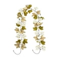thumbnail image 2 of Kbndieu 6.5 Ft Fall Foliage Garland for Thanksgiving Decor Artificial Maple Leaf Hanging Autumn Vines Table Decorations Front Door Fall Decor for Home Wedding Party Mantle Fireplace Indoor Outdoor, 2 of 6