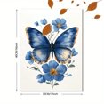 thumbnail image 3 of Qisvanset 12x16 Inch 2D Flat Framed Canvas Art, Tropical Macaw Parrot Lush Foliage Exotic Bird Nature Home Wall Art, 3 of 5