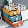 thumbnail image 2 of Desktop Storage Boxes Multicolor Cosmetic Drawer Jewelry Makeup Cases Office, 2 of 20