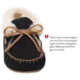 thumbnail image 2 of Minnetonka Women's Chrissy Bootie Slipper, Black, 5 M US, 2 of 6