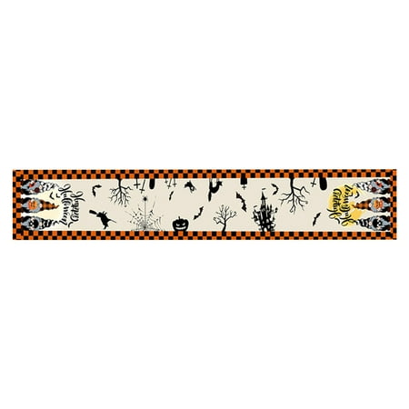 

Halloween Linen Table Flag Dining Table Decoration Table Cloth Linen Cloth