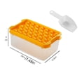 thumbnail image 3 of Round Ice Cube Trays 3 Pack Circle Ice Ball Maker Mold Small Round Ice Cube Trays for Freezer with Lid & Bin Mini Sphere Ice Tray for Cocktail Coffee Juice Chilled Whiskey, 3 of 6