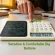 thumbnail image 5 of Calculadora ROATEE de 12 dígitos con bloc de notas LCD verde, 5 of 8