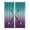 Teal Purple, variant on 2 Panels Kitchen Tier Curtains 39 Inch Length, Hockey Sports Grommets Window Treatment Curtain, Turquoise Aqua Purple Gradient Colored Thermal Curtains Drapes for Living Room/Bathroom