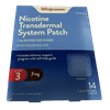 Walgreens Nicotine patches, Stop Smoking Aid, 7mg, Step 3, 14patches