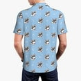 thumbnail image 3 of Balery French Bulldog2 Printed Men’s Short Sleeve Polo Shirt, Midweight Men's Shirt,Golf Polo shirts -4X-Large, 3 of 8