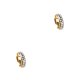 thumbnail image 1 of Anillo con diseño de tablero de ajedrez Minnieouse joyería femenina elegante Dorado talla 8 2piezas, 1 of 6