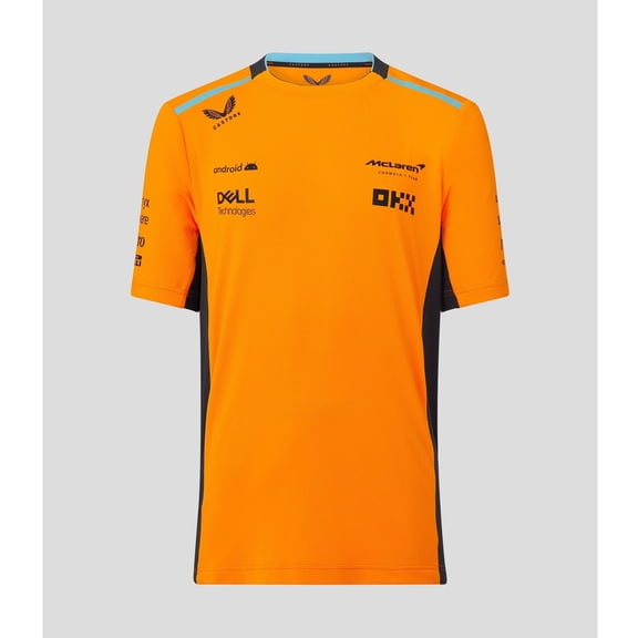McLaren F1 Driver Lando Norris Kids Set up Phantom/Autumn Glory T-Shirt
