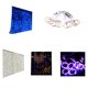 thumbnail image 2 of Bearachild 3x3m 300 LED Cortina Hada Telón de fondo colgante Lámpara de pared Boda Fiesta de Navidad Decoraciones USB Power Type4 NO4, 2 of 6
