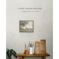 thumbnail image 4 of Drsoum Vintage Canvas Classical Landscape Paints of Clouds with a Sunset Room Decor - 8x10in Framed, 4 of 7