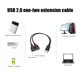 thumbnail image 3 of Cable Extensión Alimentación Carga USB 2.0 A Dual 30 Cm, 3 of 6