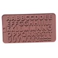 thumbnail image 1 of ‘s Kitchen Silicone Letter Bakeware Mould Reusable Alphabet Bricks Candy Tray Non-stick Chocolate Maker Mold, 1 of 5