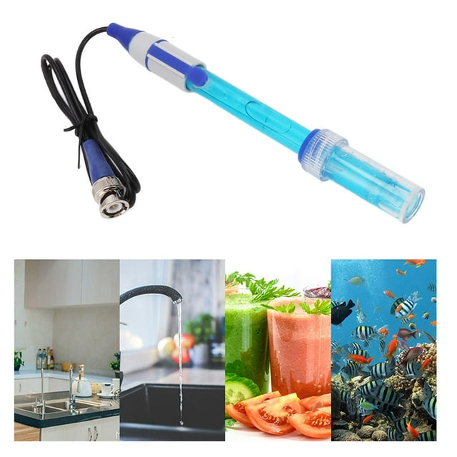 PH Electrode, PH Probe Reliable Composite Electrode Accurate Fast Connection 19cm Length For Hydroponic Culture